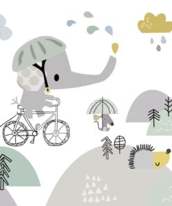 Fototapeta Modrý slon