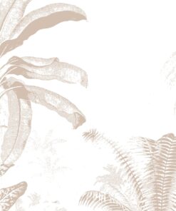 Fototapeta Palma na bílém pozadí