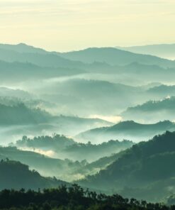 Fototapeta Pohoří v mlze