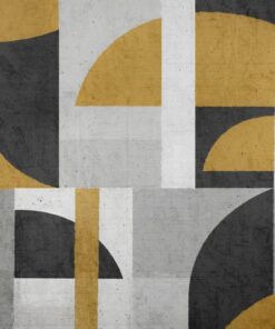 Fototapeta Obdélníky a půlkruhy