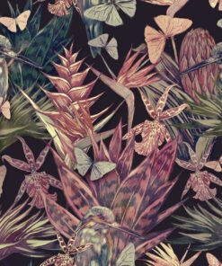 Fototapeta Ptáci schovaní v květinách