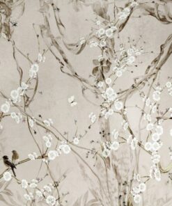 Fototapeta Ptáci mezi květinami