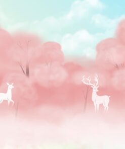 Fototapeta Růžové stromy