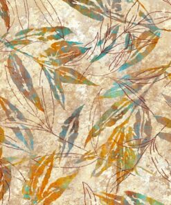 Fototapeta Celadon na hnědých listech