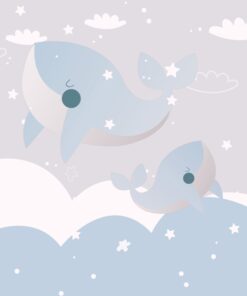 Fototapeta Ospalé velryby