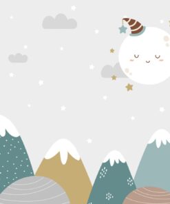 Fototapeta Pokojný měsíční sen pro děti