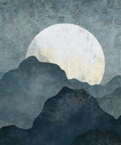 Fototapeta Stříbrný měsíc