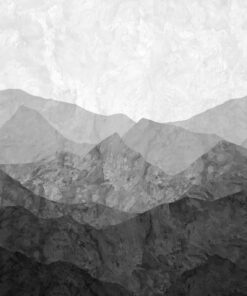 Fototapeta Šedé hory