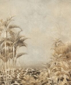 Fototapeta Tropická džungle v sépiovém odstínu