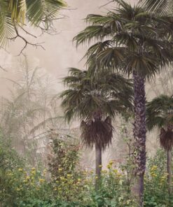 Fototapeta Tropická žlutá louka