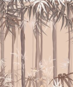 Fototapeta Tropický les v teplých barvách