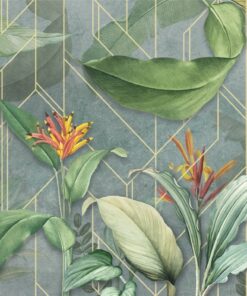 Fototapeta Tropy na dlaždicích