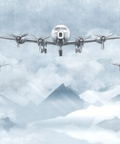 Fototapeta Tři letadla v modrém