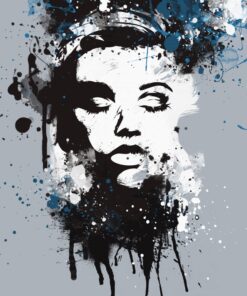 Fototapeta Spící dívčí tvář