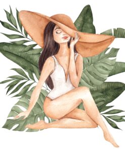 Fototapeta Dívka na dovolené