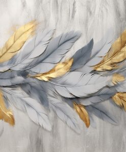 Fototapeta Cop ze zlatého peří