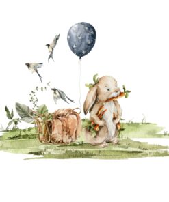 Fototapeta Zajíček s balónkem