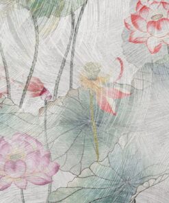 Fototapeta Malované lekníny