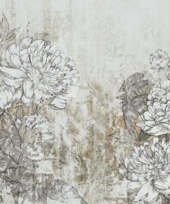 Fototapeta Vybledlé pivoňky