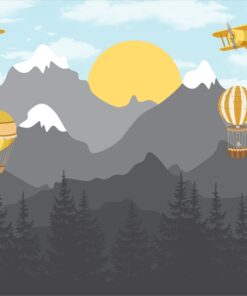 Fototapeta Zlaté slunce v horách