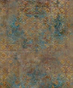 Fototapeta Žlutá a modrá mozaika