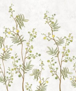 Fototapeta Žluté květinové koule