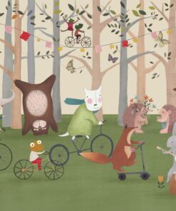 Fototapeta Zvířata na kolech