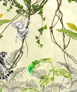 Fototapeta Zvířata na liánách