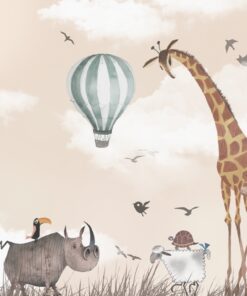 Fototapeta Žirafa a balónky
