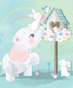 Fototapeta Pomocník pro slony