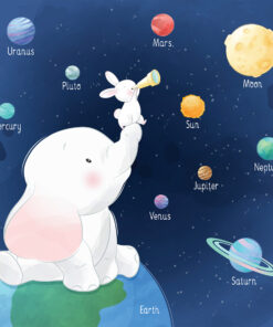 Fototapeta Slon ve vesmíru