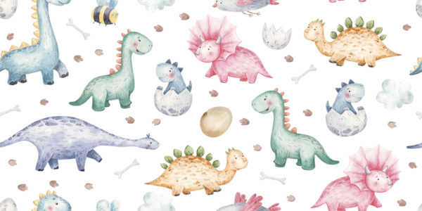 Fototapeta Roztomilí dinosauři - Image 2