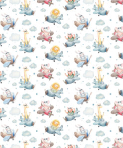 Fototapeta Let letadlem