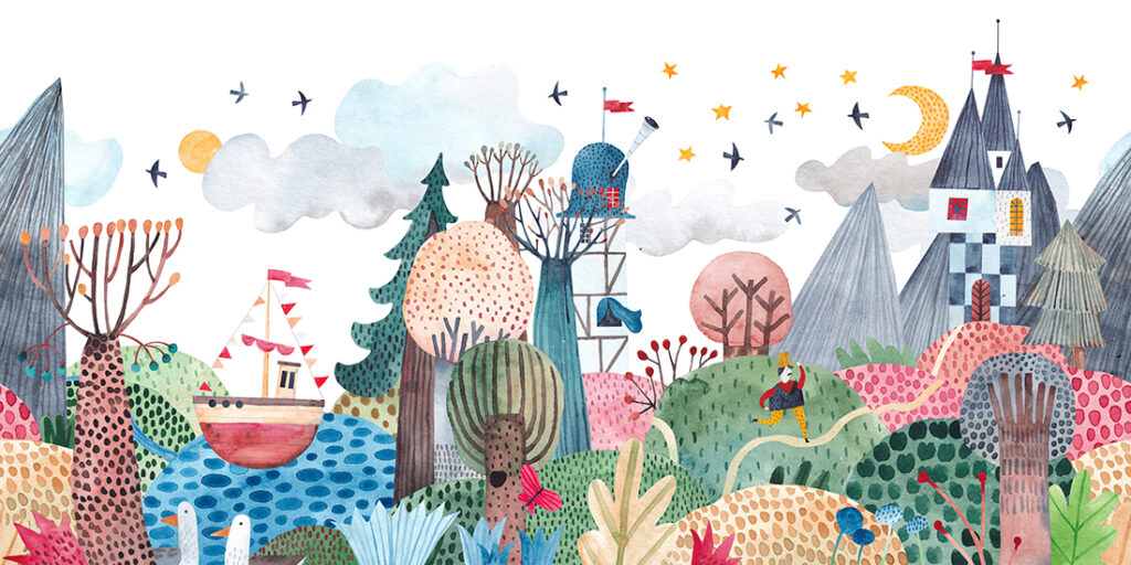 Fototapeta Kouzelná země