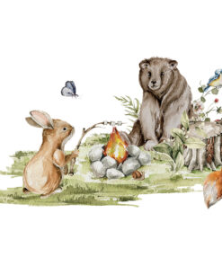 Fototapeta Zvířata u táboráku