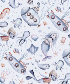 Fototapeta Potápění s mořskými pannami