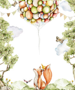 Fototapeta Liška na mýtině