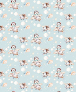 Fototapeta Medvídek v letadle