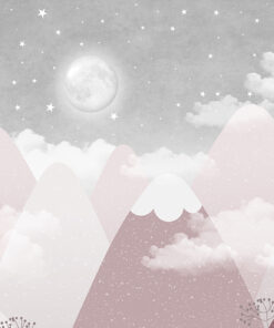 Fototapeta Úplněk v horách