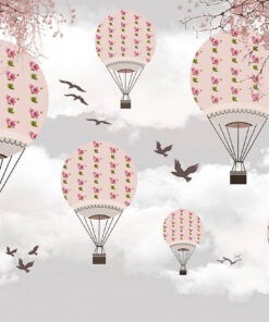 Fototapeta Květinové balónky