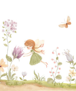 Fototapeta Víly mezi květinami