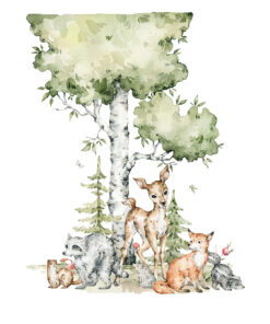 Fototapeta Lesní smečka