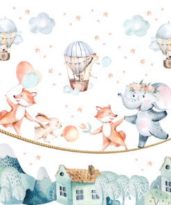 Fototapeta Zvířecí tanec na laně