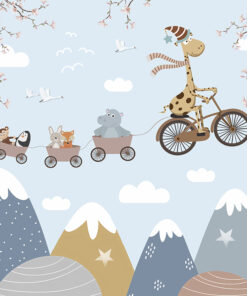 Fototapeta Žirafa na kole