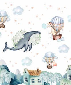 Fototapeta Velryba na obloze