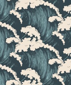 Fototapeta Rozbouřené vlny