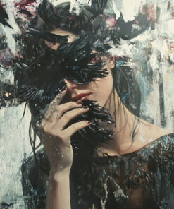 Fototapeta Černá křídla tajemství