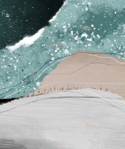 Fototapeta Přílivové linie