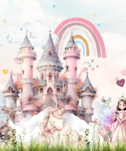 Fototapeta Země růžové duhy