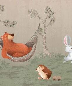 Fototapeta Dobrodružství přátel v lese